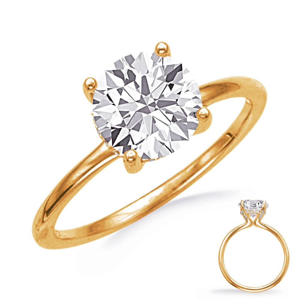 Yellow Gold Engagement Ring
