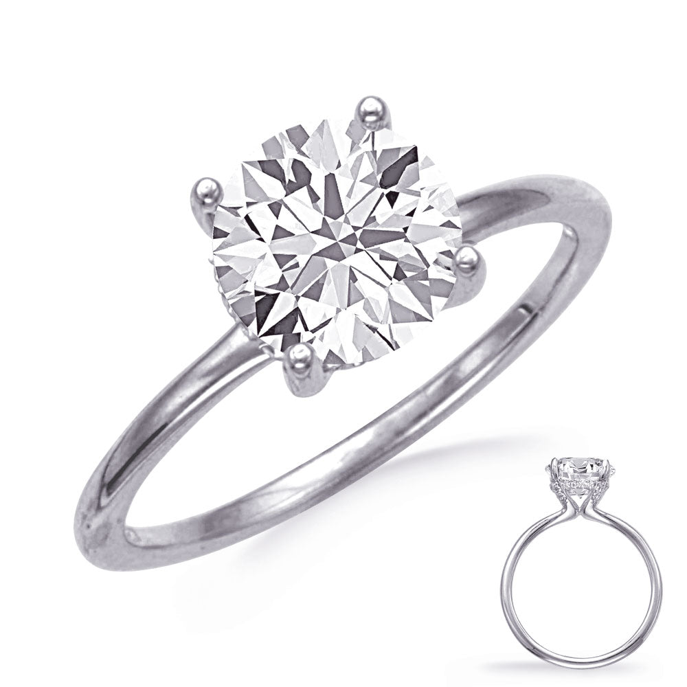 White Gold Engagement Ring