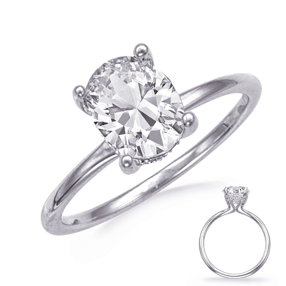 White Gold Engagement Ring