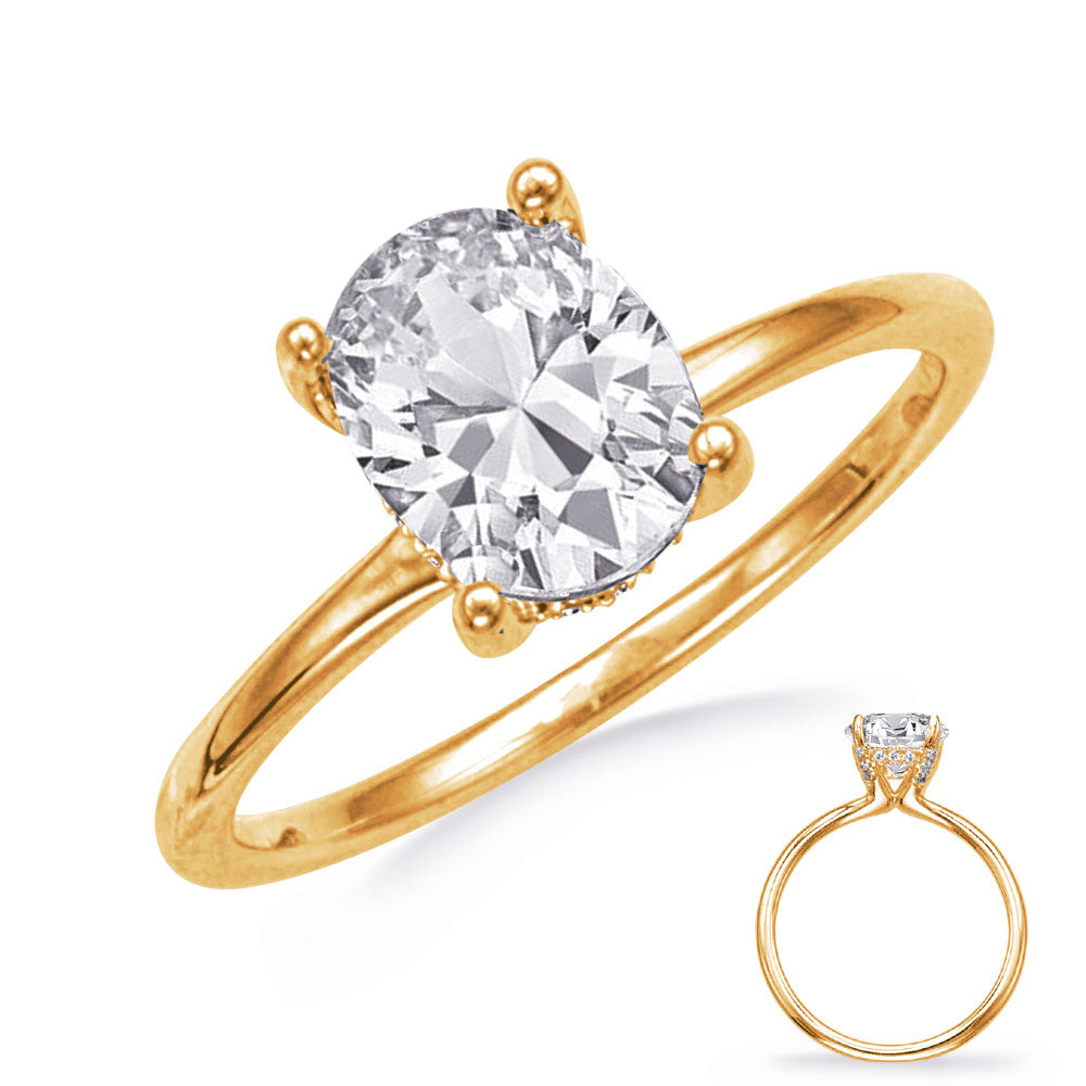 Yellow Gold Engagement Ring