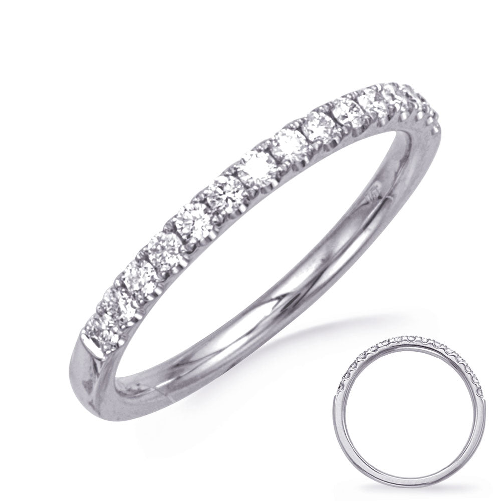 White Gold Matching Band