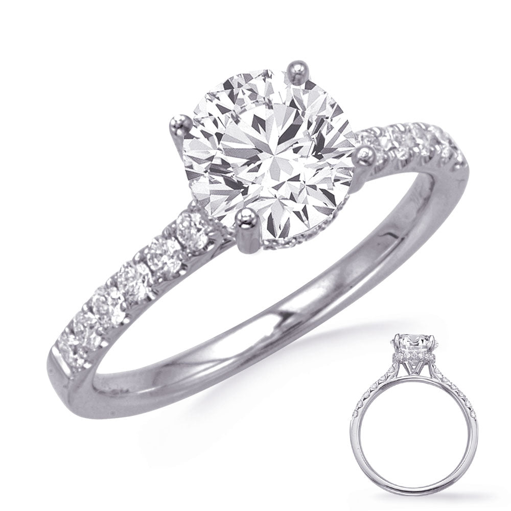 White Gold Engagement Ring