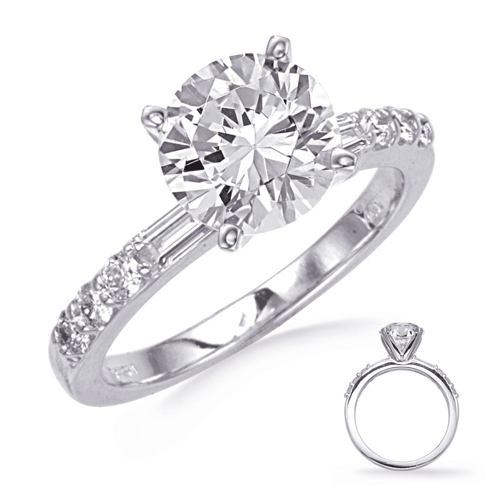 White Gold Engagement Ring
