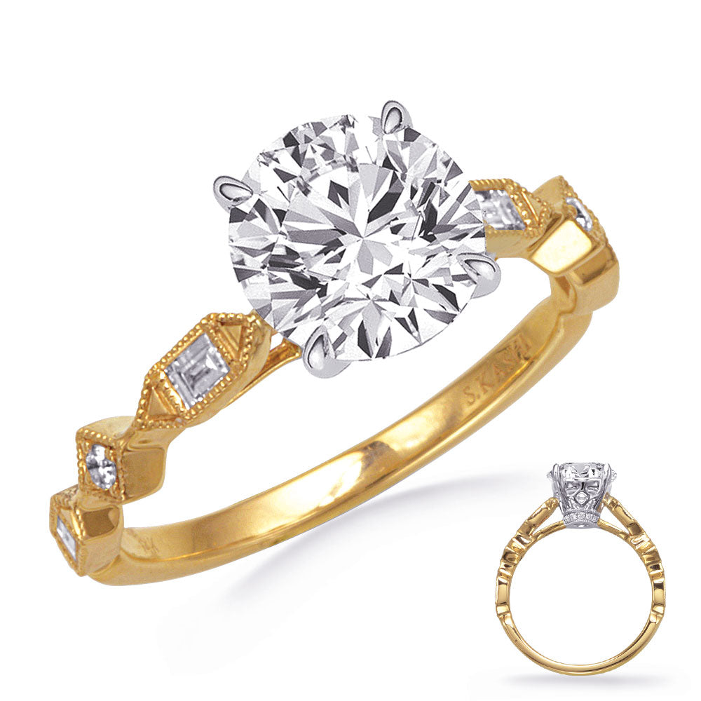 Yellow Gold Engagement Ring