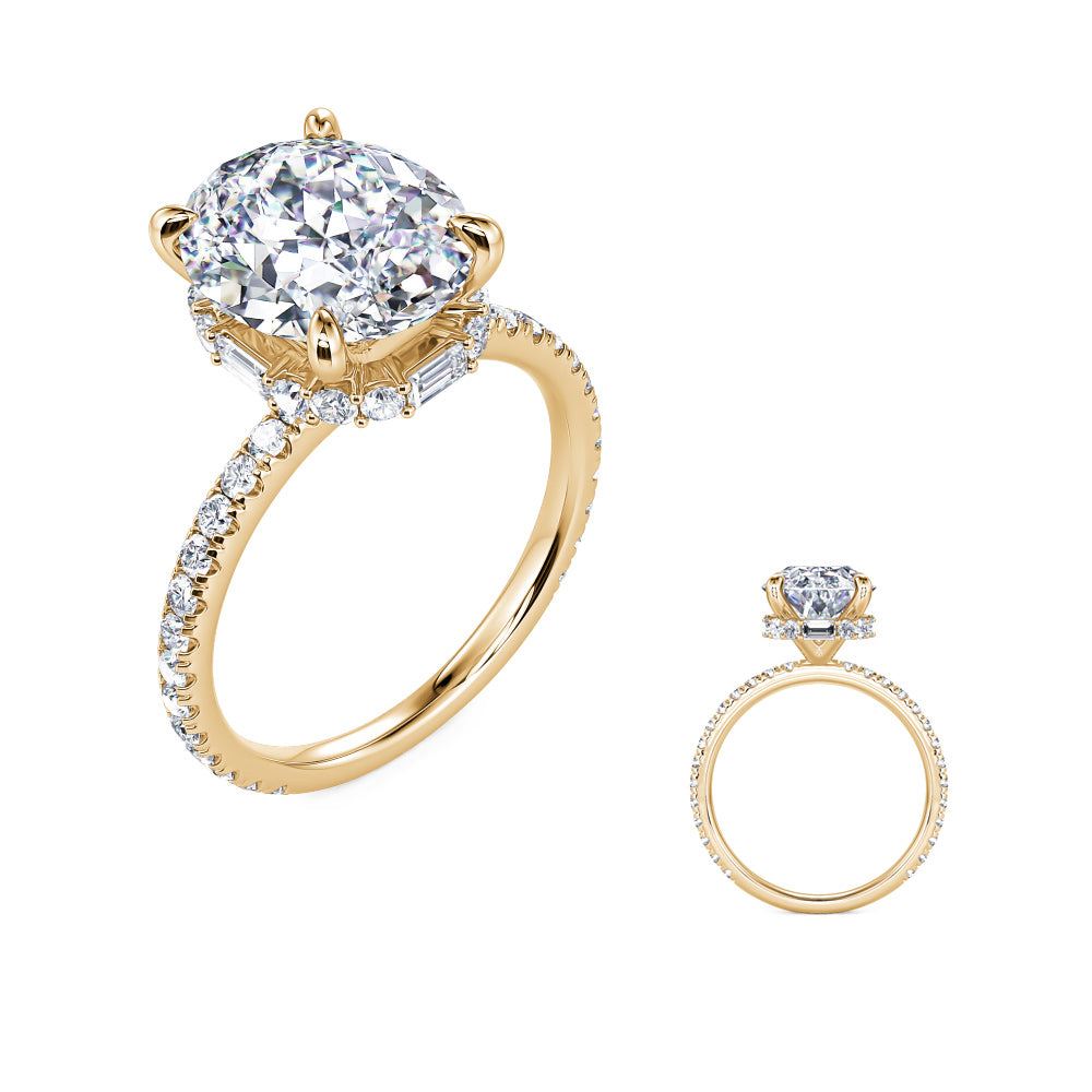 Yellow Gold Engagement Ring