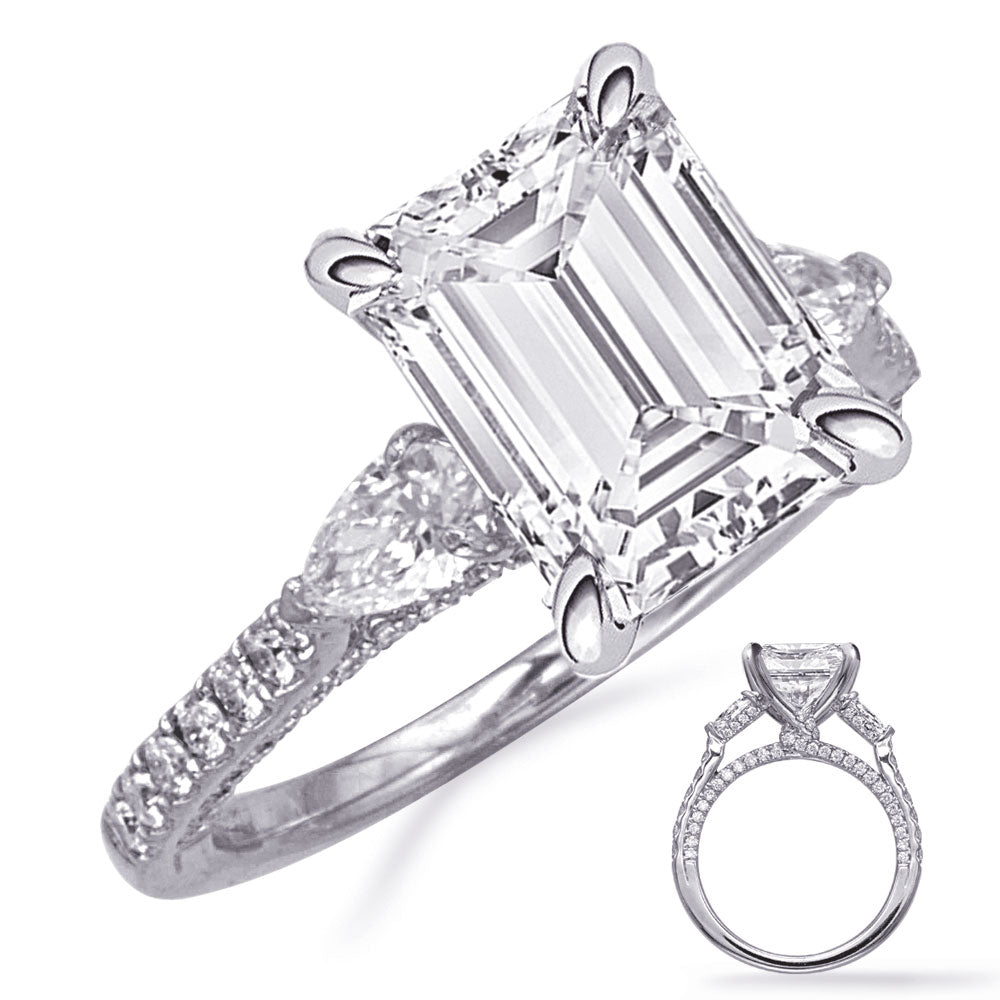 White Gold Engagement Ring