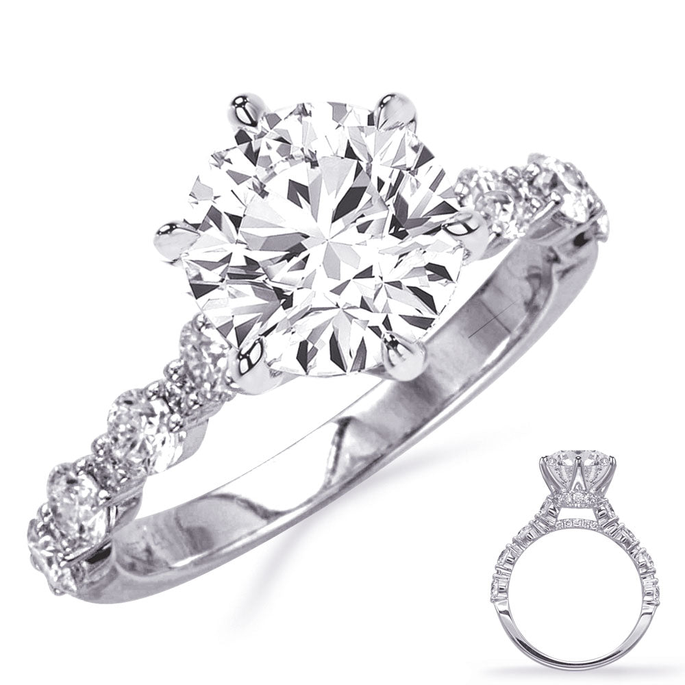 White Gold Engagement Ring