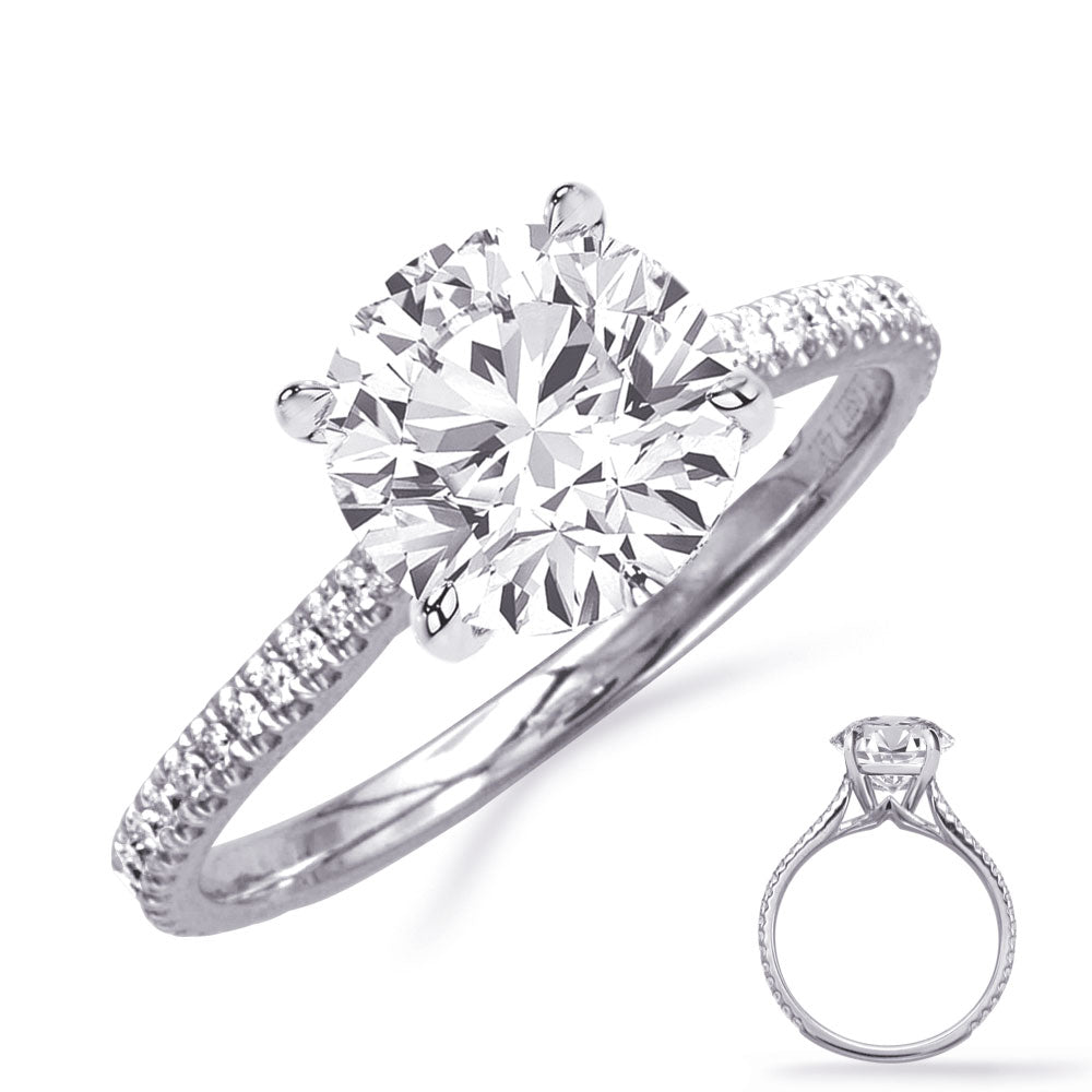 White Gold Engagement Ring