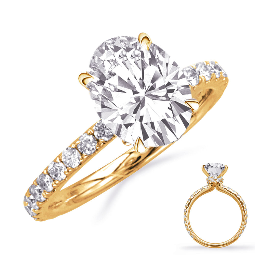 Yellow Gold Engagement Ring