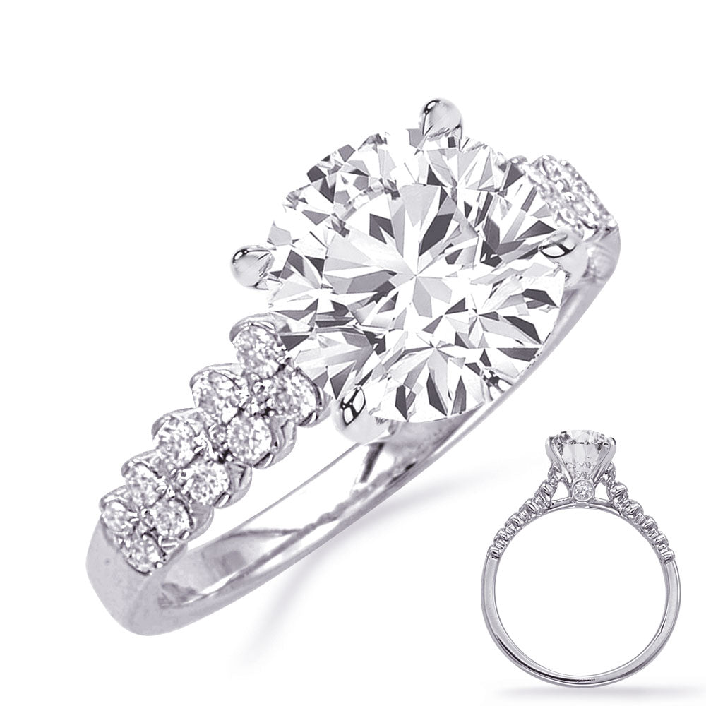 White Gold Engagement Ring