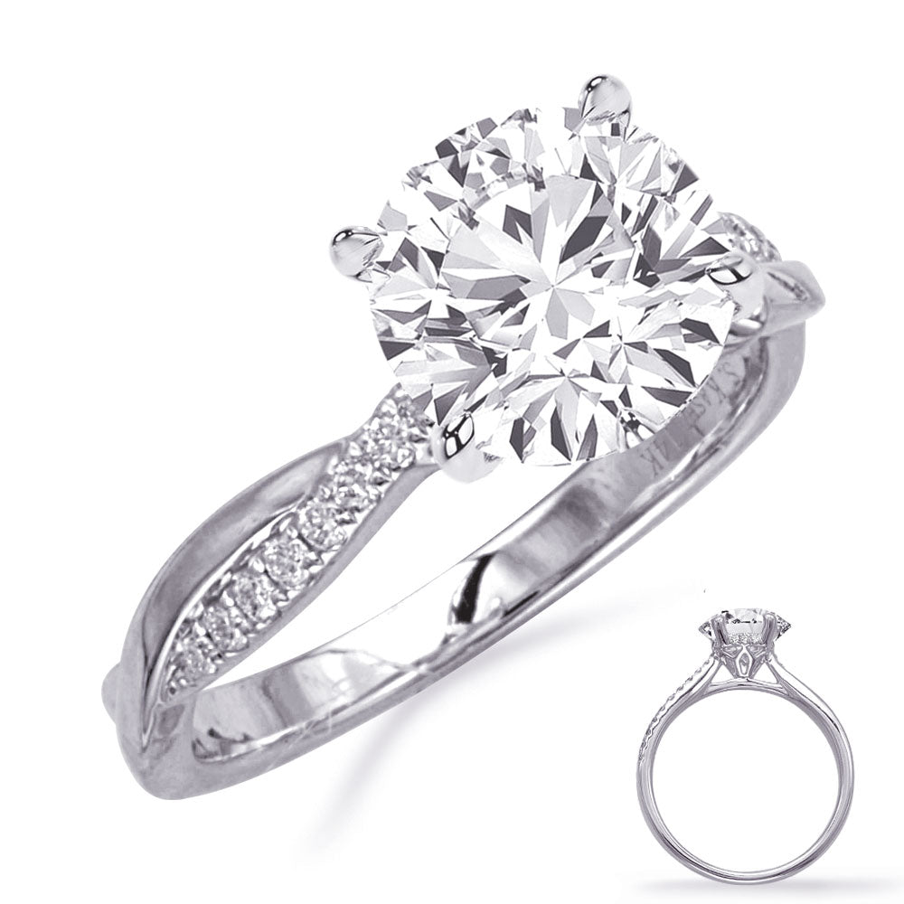 White Gold Engagement Ring