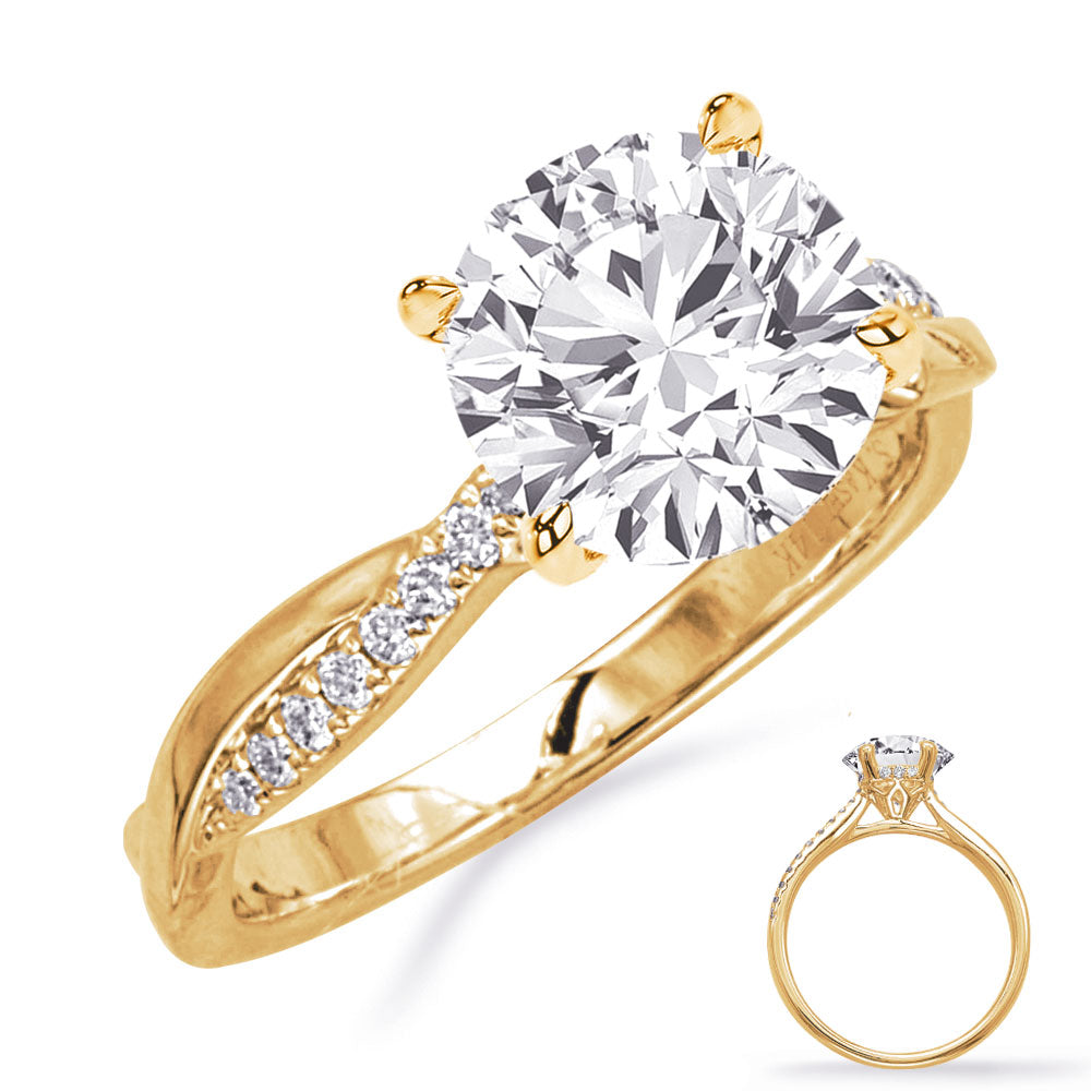 Yellow Gold Engagement Ring