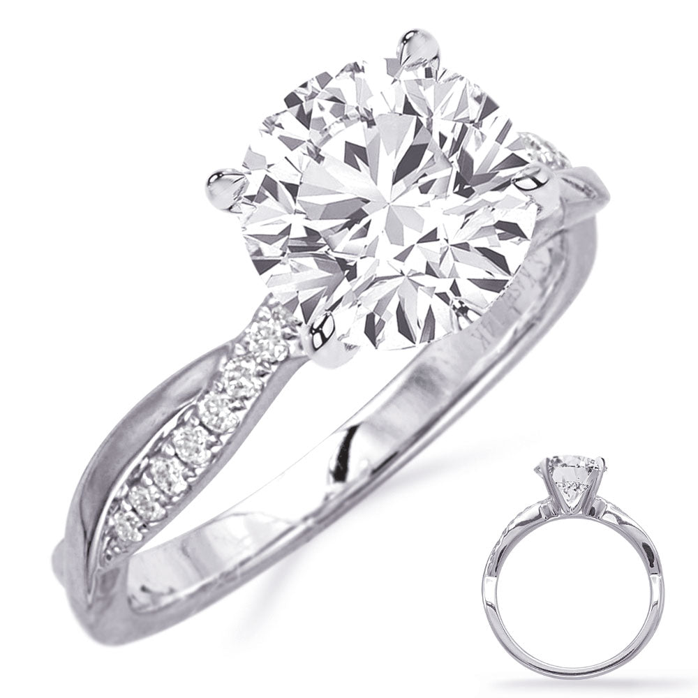 White Gold Engagement Ring