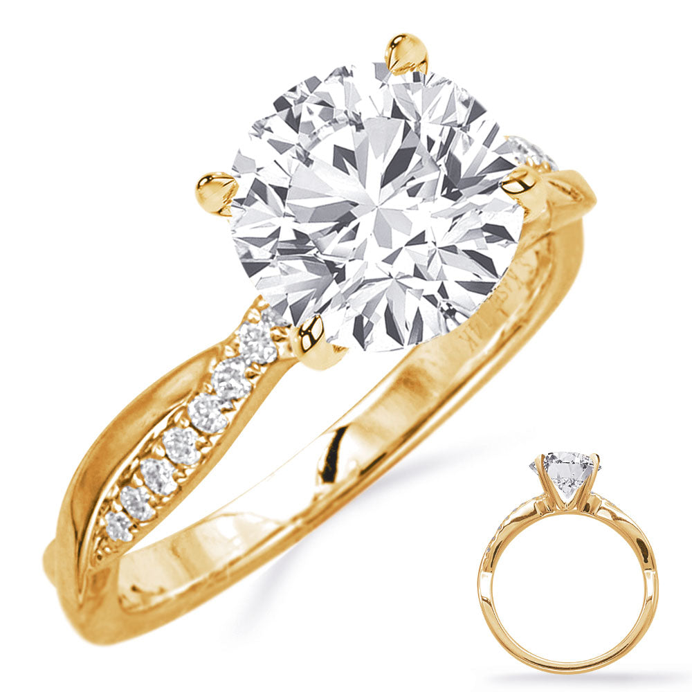 Yellow Gold Engagement Ring
