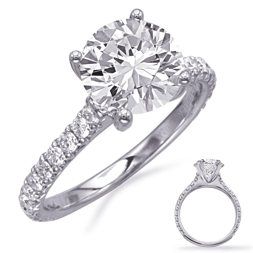 White Gold Engagement Ring