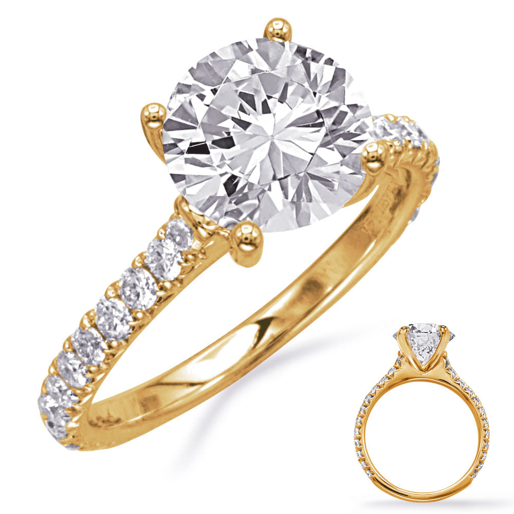 Yellow Gold Engagement Ring