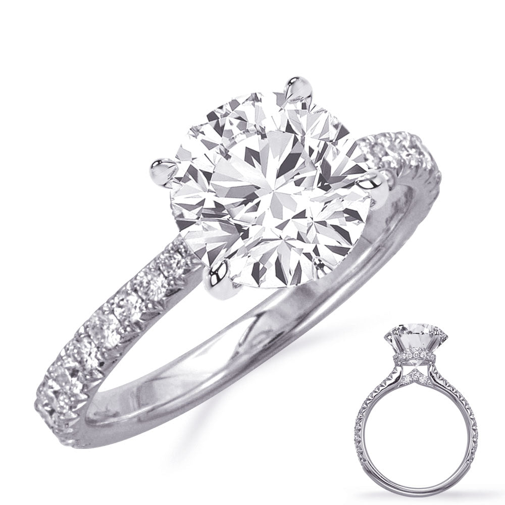 White Gold Engagement Ring