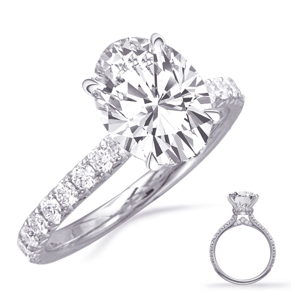 White Gold Engagement Ring