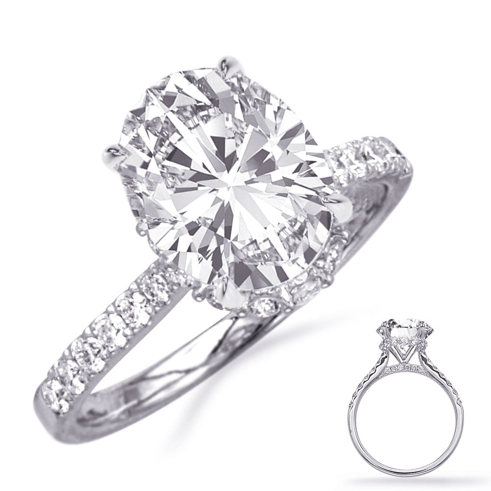 White Gold Engagement Ring