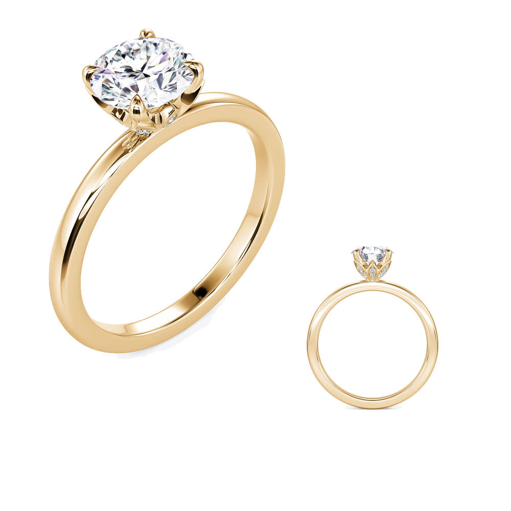 Yellow Gold Engagement Ring