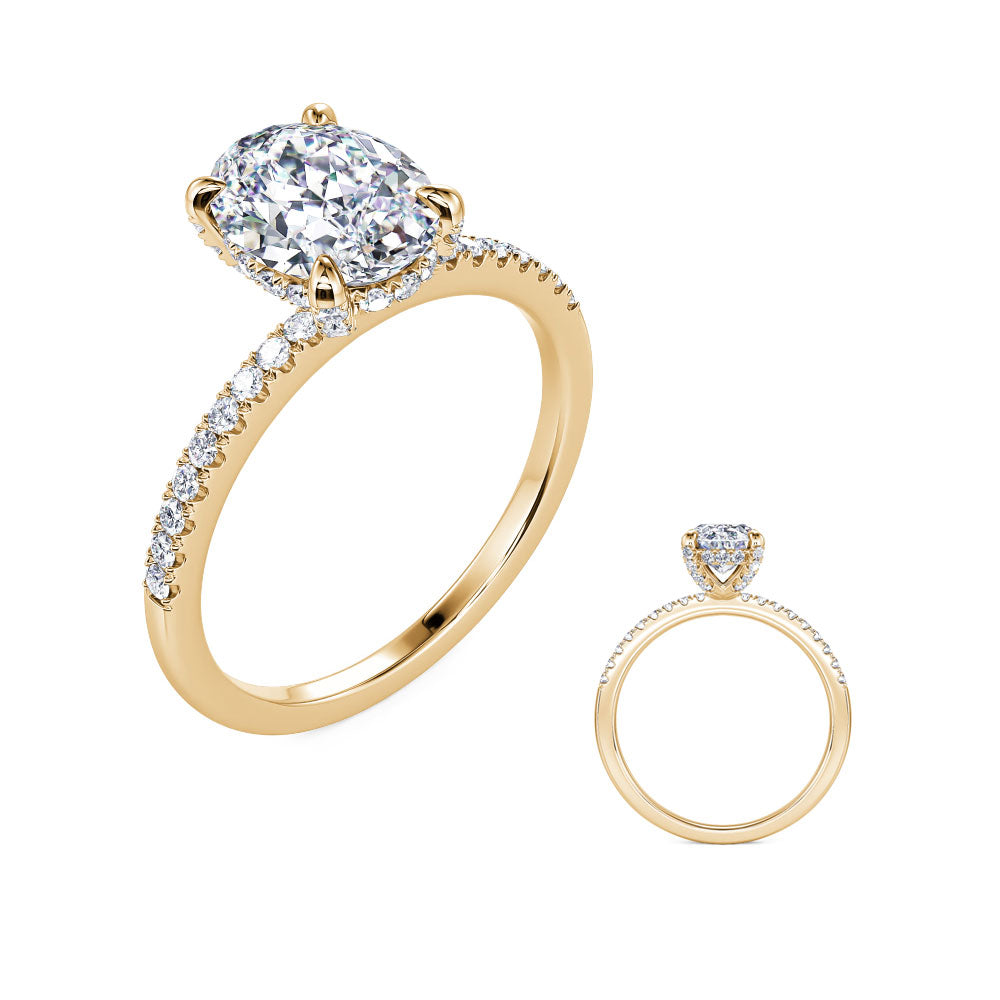Yellow Gold Engagement Ring