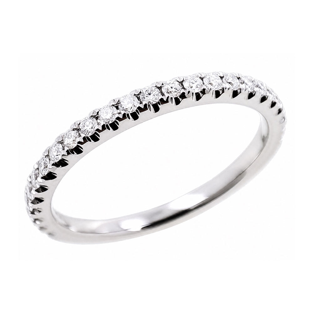 White Gold Wedding Band