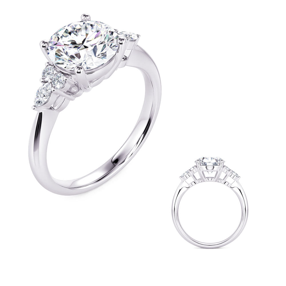 White Gold Engagement Ring