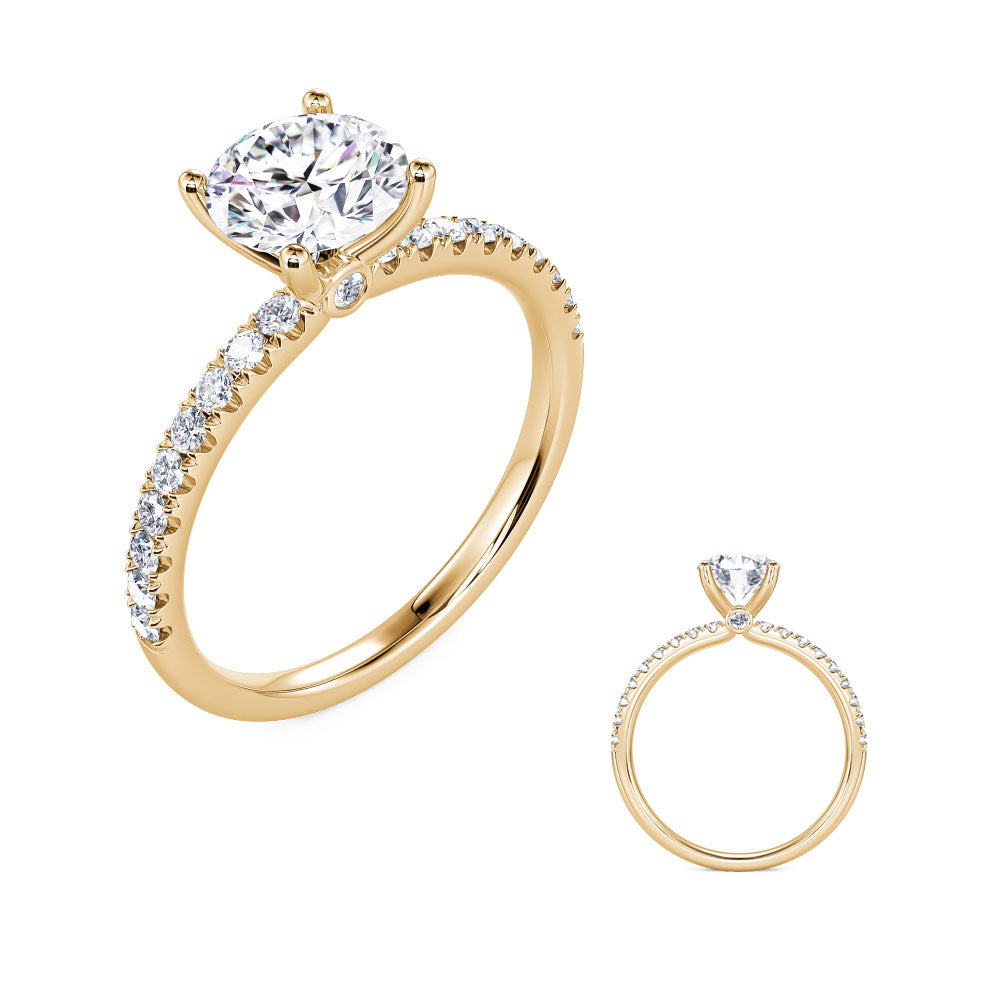 Yellow Gold Engagement Ring