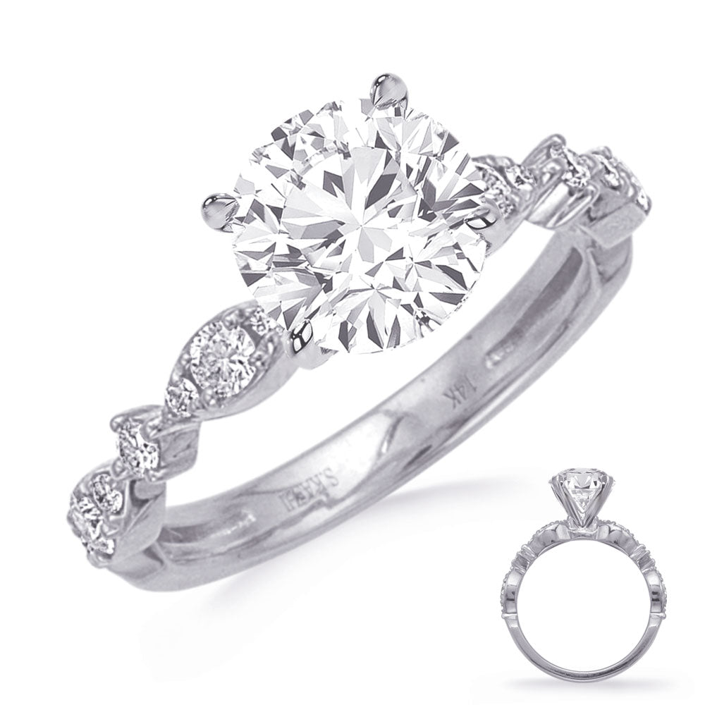White Gold Engagement Ring