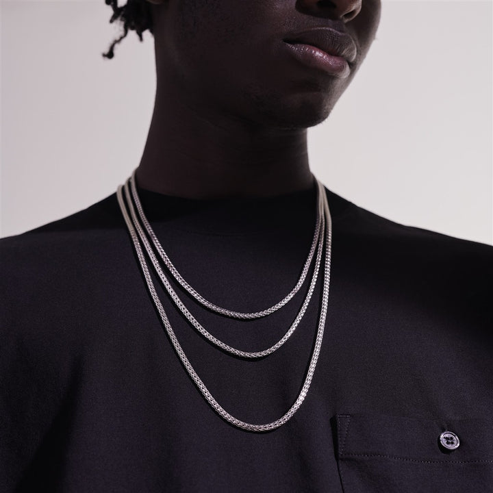 Icon Necklace, Sterling Silver, 3.5MM