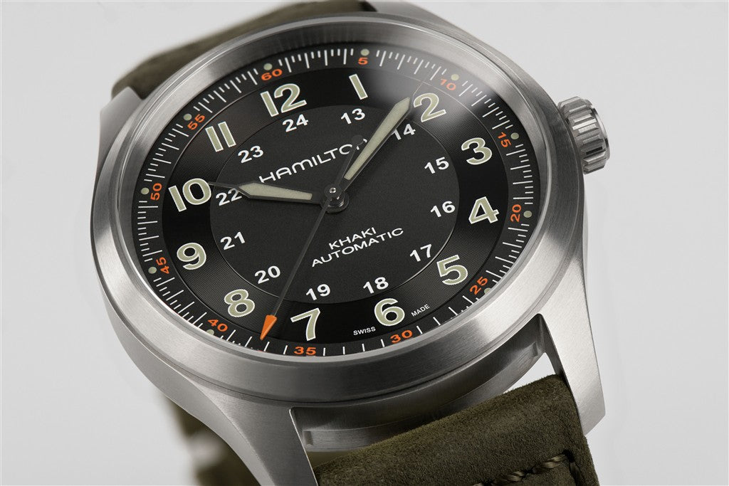 Khaki Field Titanium Auto - 38mm