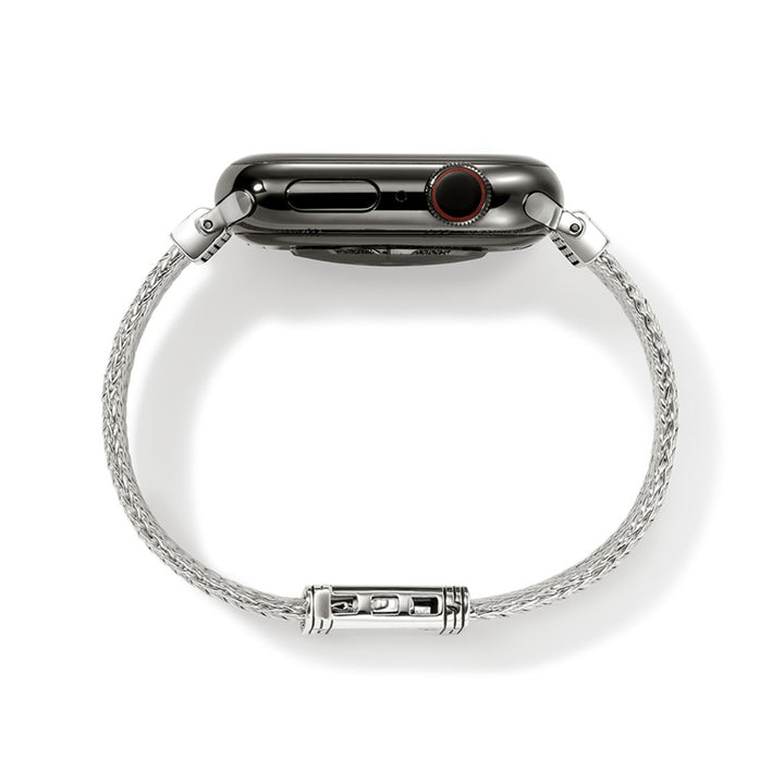 Smart Watch Strap, Sterling Silver, 12MM
