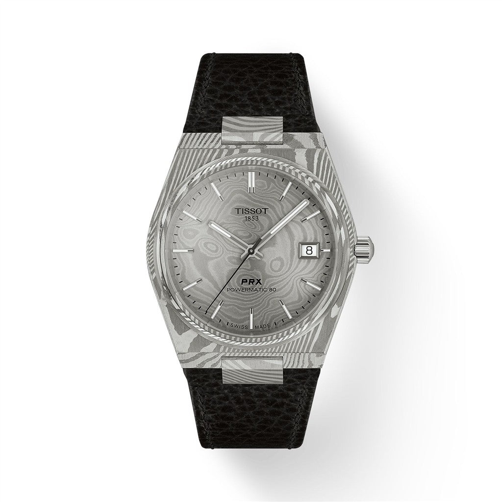 Tissot PRX Damascus Steel 38mm