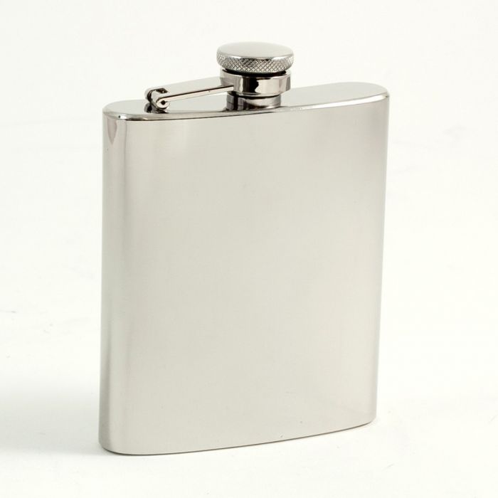 7 oz. Stainless Steel Mirror Finish Flask