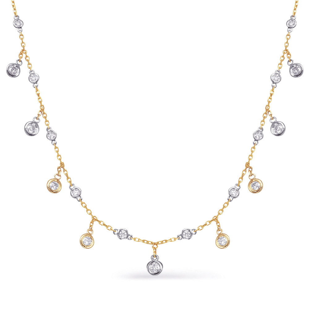 Yellow & White Gold Diamond By Yard