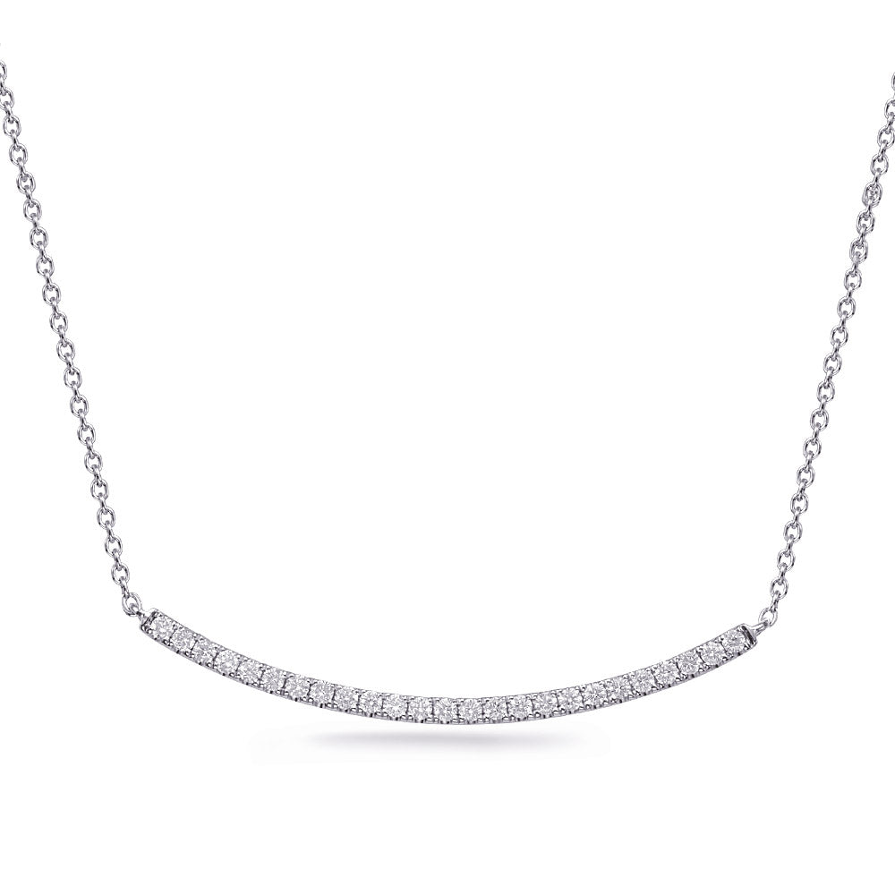 White Gold Diamond Necklace