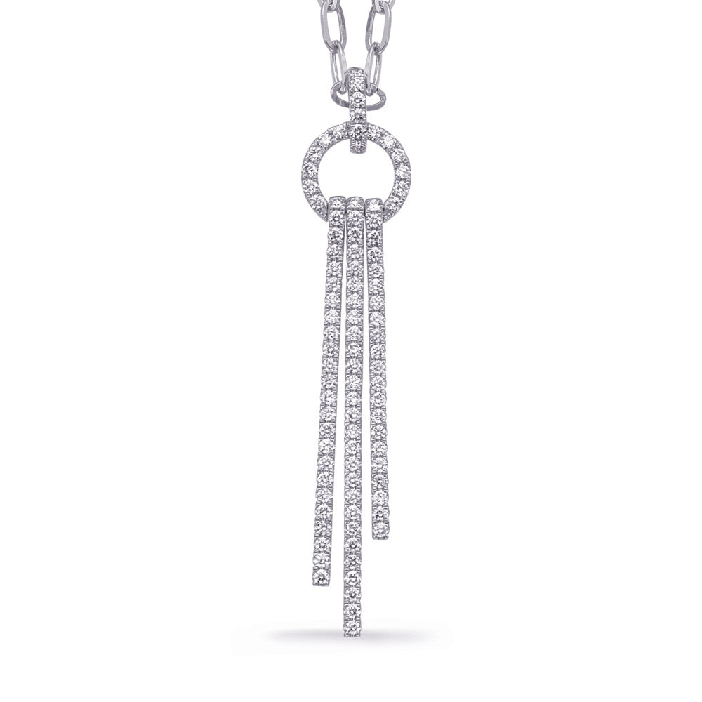 White Gold Diamond Necklace