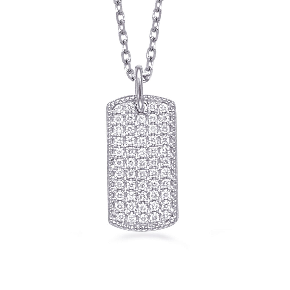 White Gold Diamond Necklace