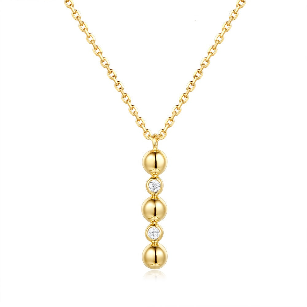 Yellow Gold Diamond Necklace