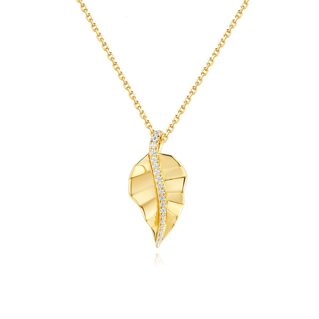 Yellow Gold Diamond Necklace