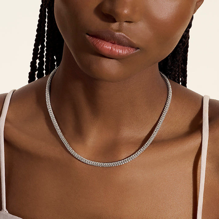 Icon Necklace, Sterling Silver, 5MM