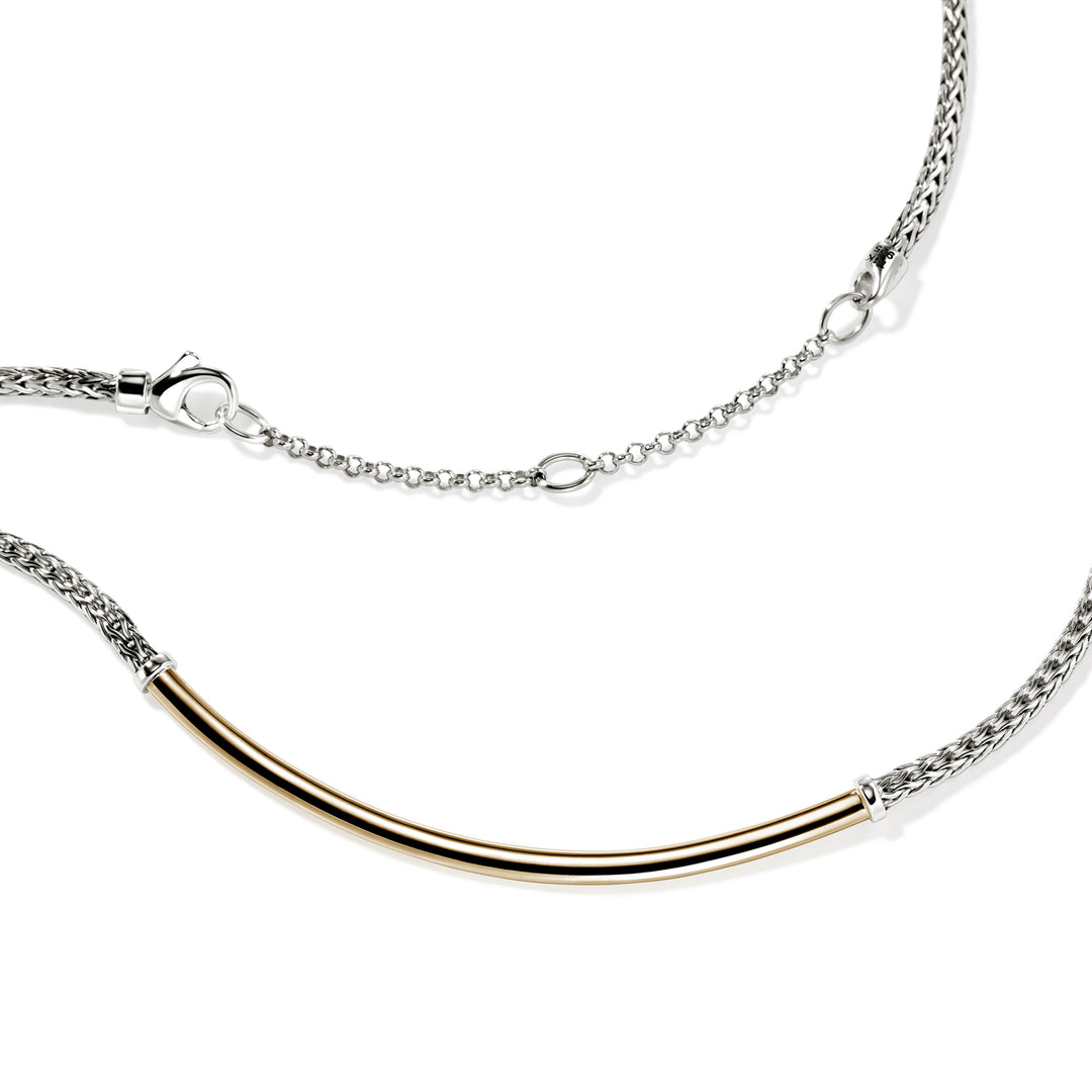 JH Essential Necklace, Gold, Sterling Silver, 2.5MM