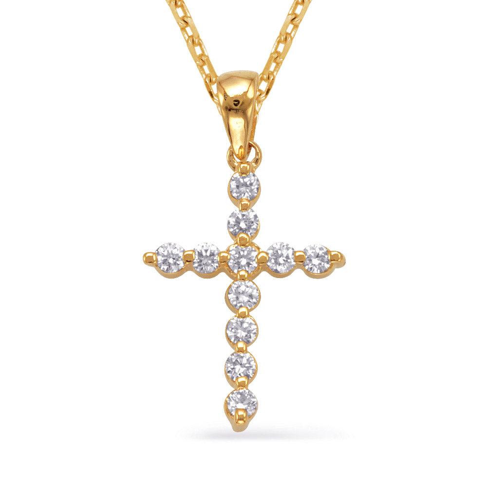 Diamond Cross Pendant