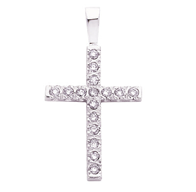 Fishtail Diamond Cross
