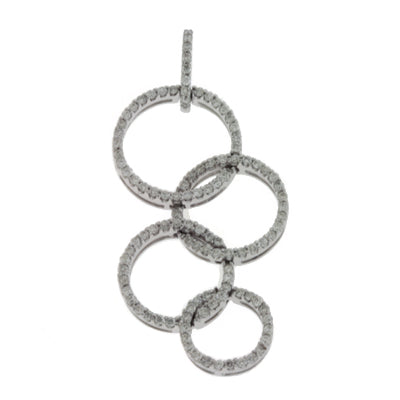 White Gold Diamond Circle