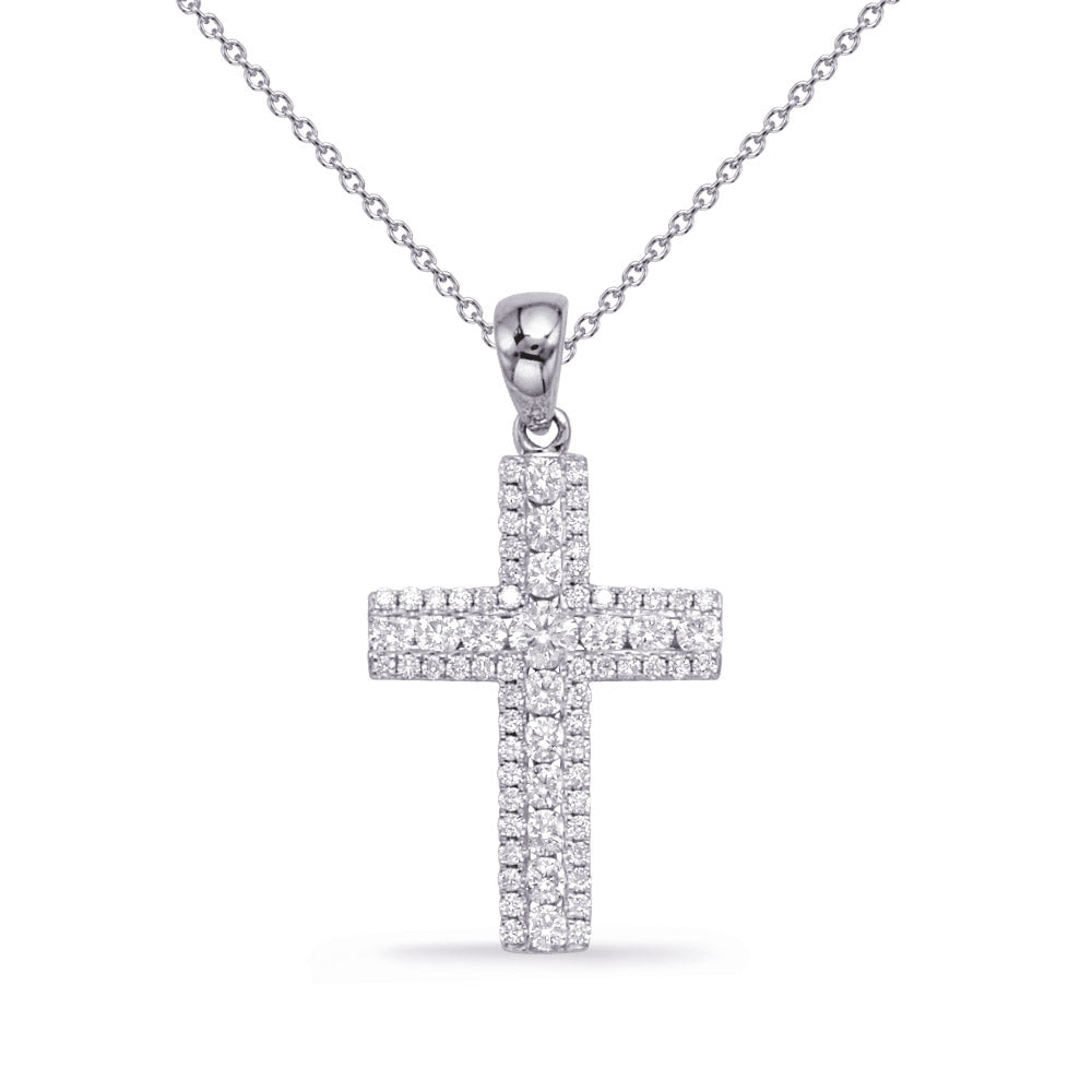 White Gold Diamond Pendant