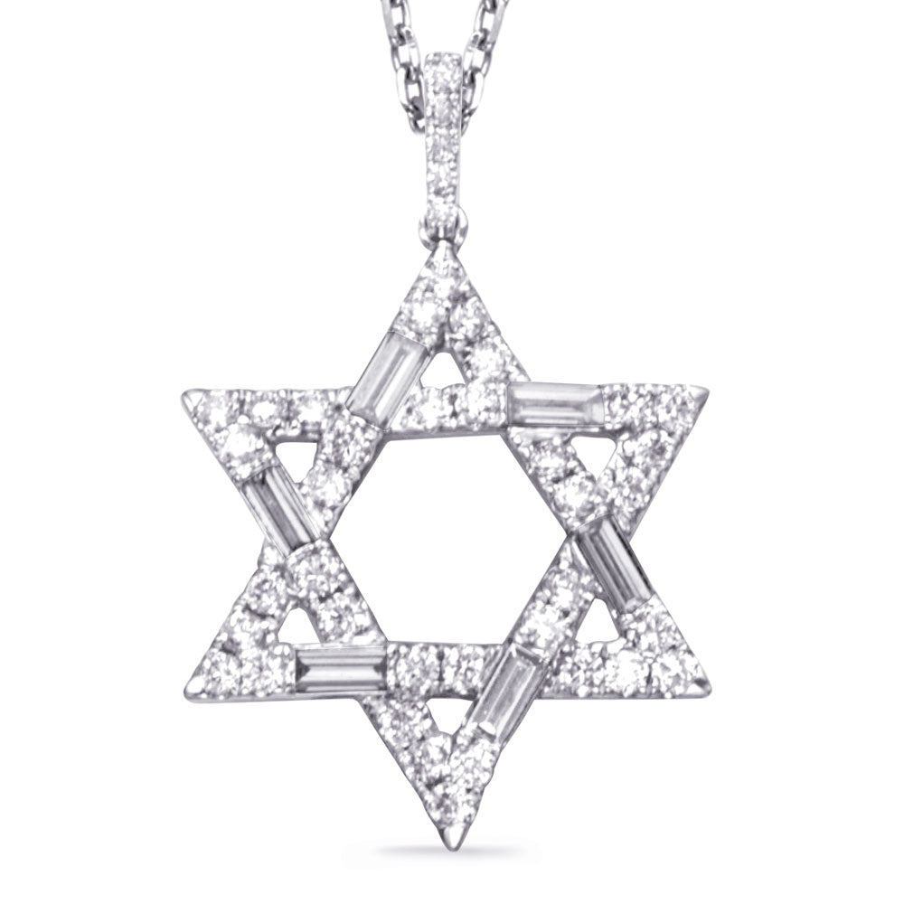 White Gold Diamond Pendant