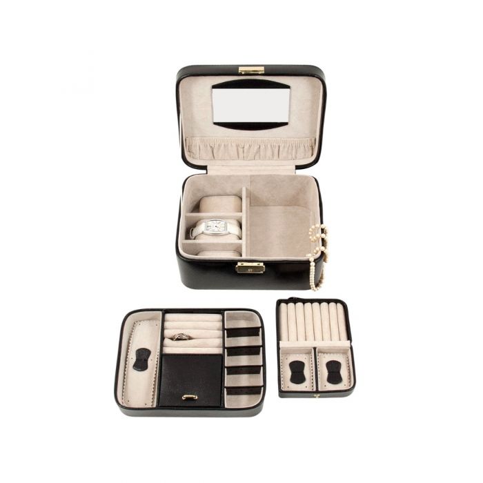 Quinn Jewelry Case - Black