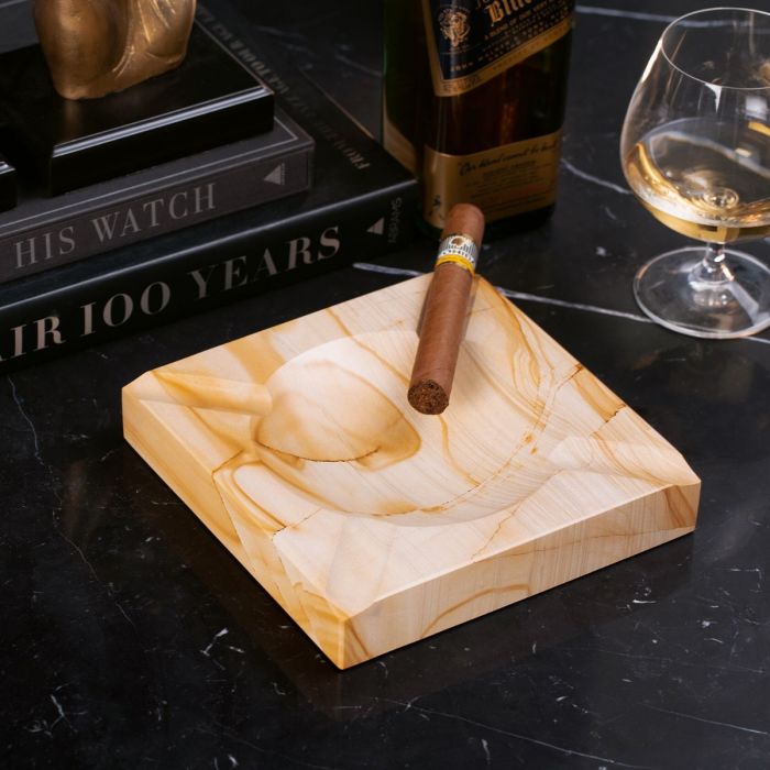 "Oliva" Ashtray- Natural