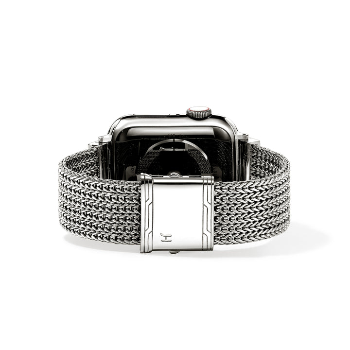 Smart Watch Strap, Sterling Silver, 18 MM